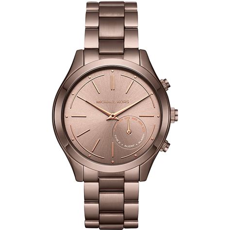 michael kors access slim runway sable ip hybrid smartwatch|Michael Kors .